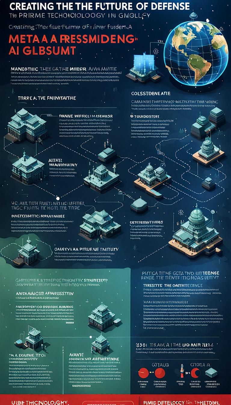 Futuristic AI Military Defense System in Museum