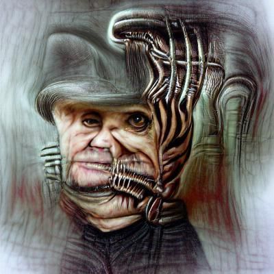 Freddy Krueger as Biomechanical Nightmare