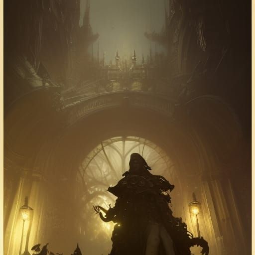 Dark Fantasy Arms in Dynamic Lighting