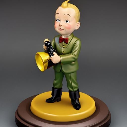 Tintin Bobblehead Figurine