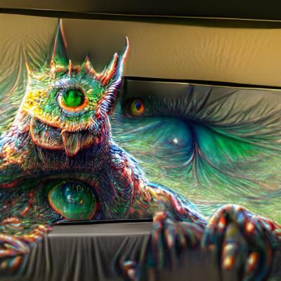 Dream Guardian: A Monster in 8K Resolution