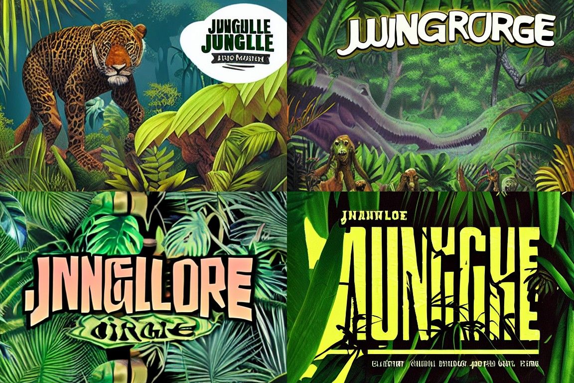AI Generated Image of Junglecore Aesthetic