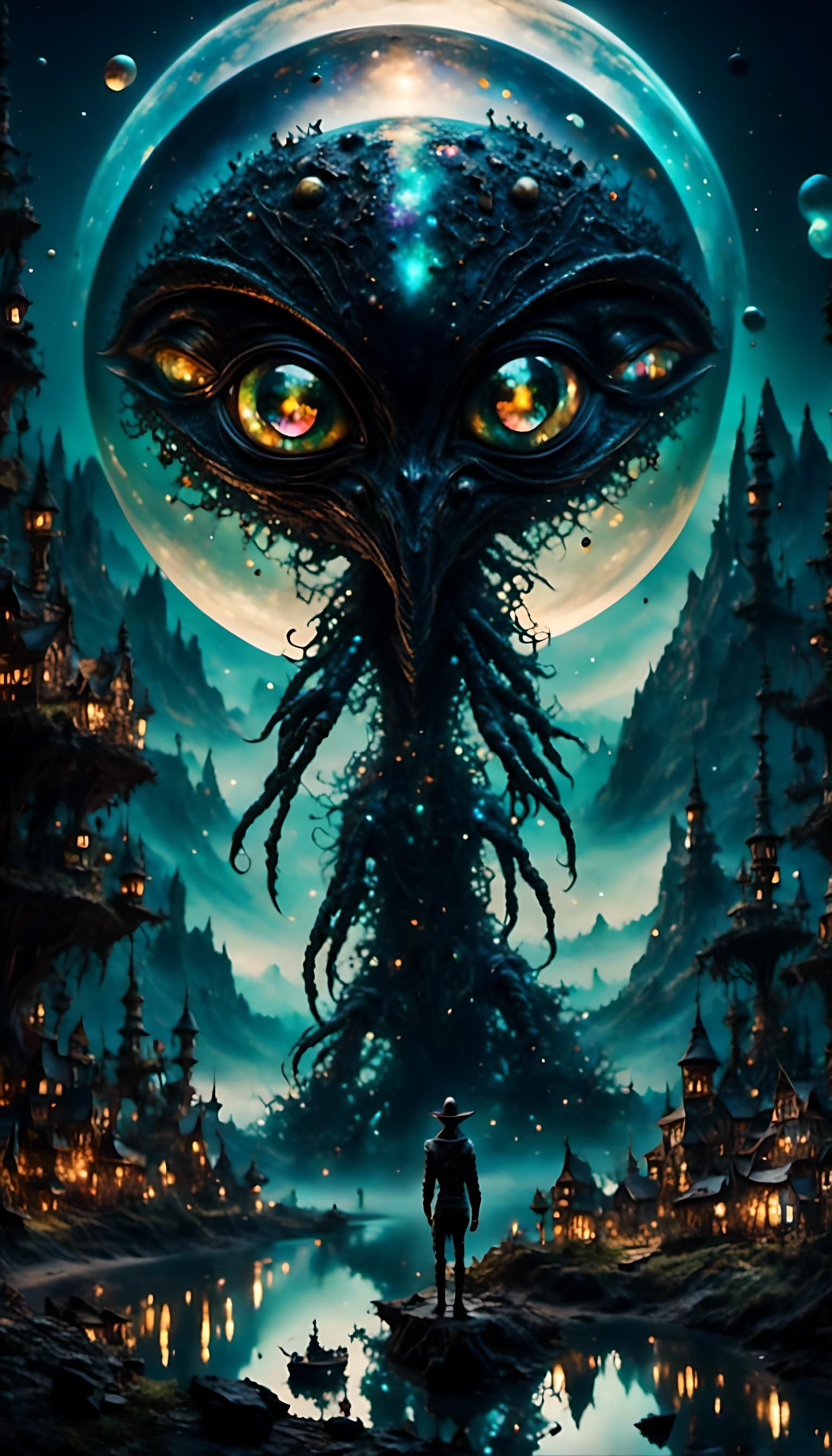 Giant Alien Creature ...