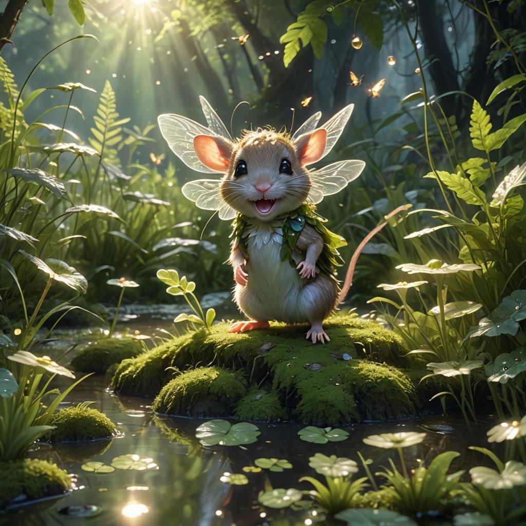 Fair furry fantasy fairy