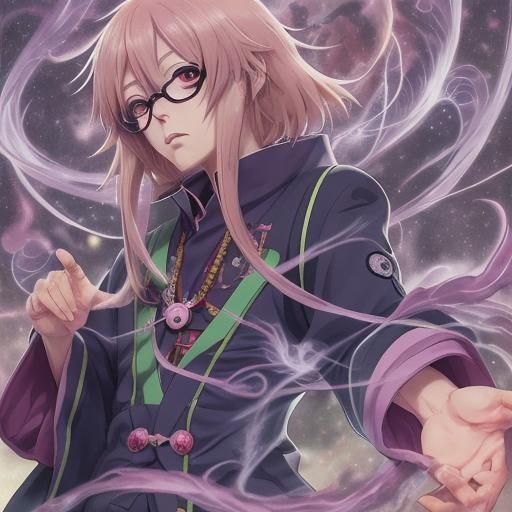 Satoru Gojo Six Eyes Anime Key Visual