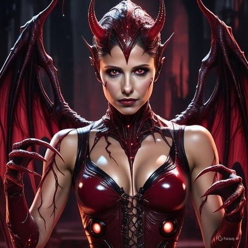 Sarah Michelle Gellar as Demon in Unreal Engine 5