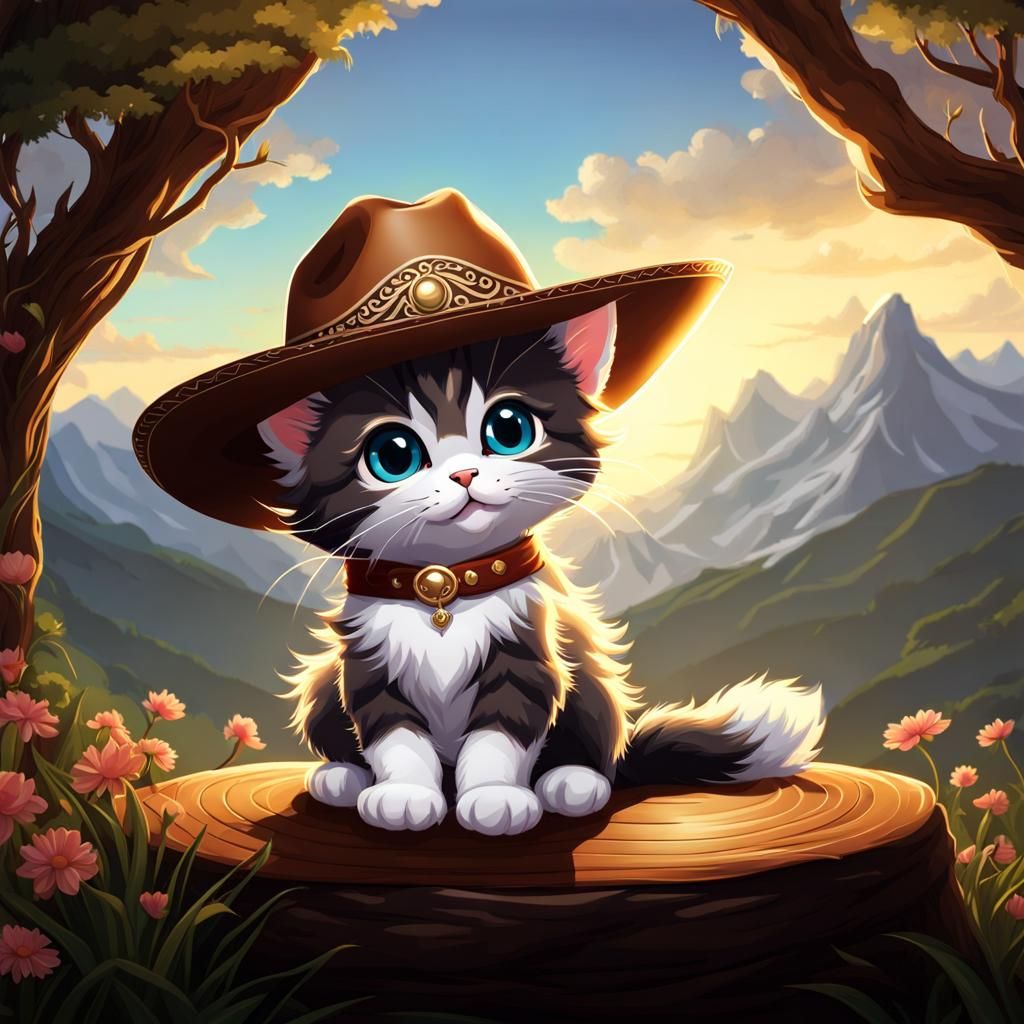 Kitten Cowboy