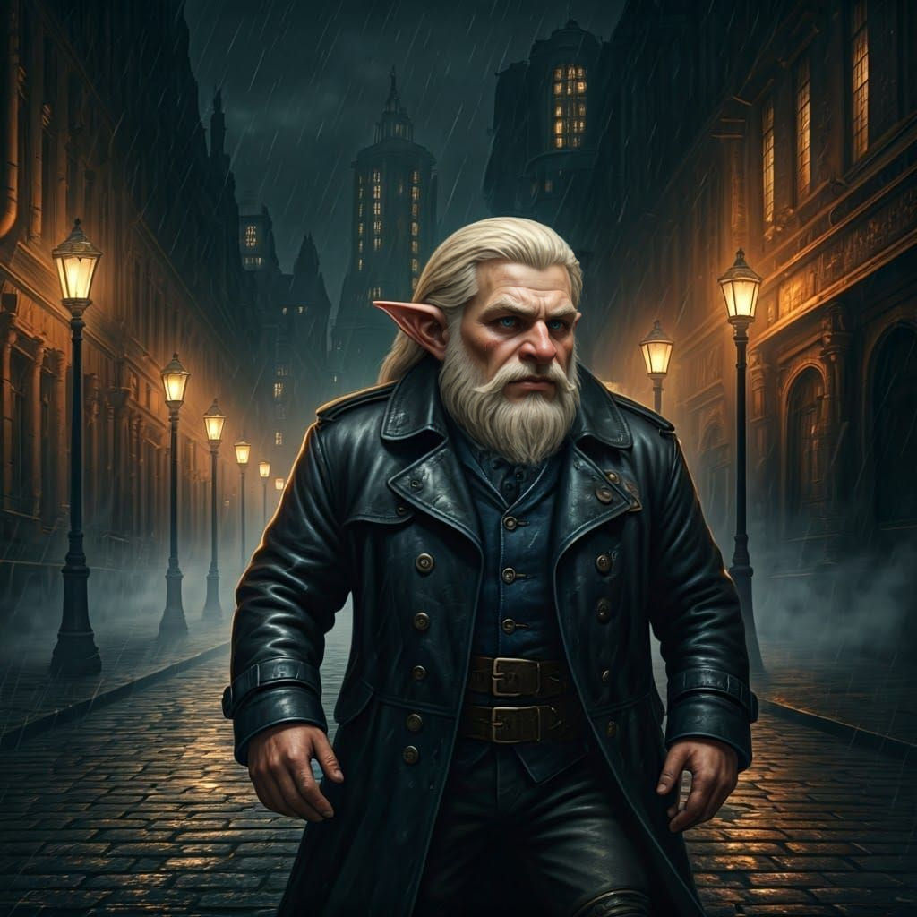 A Forest Gnome investigator in the big city