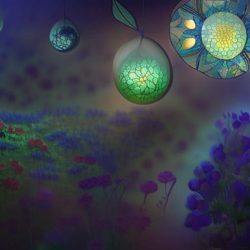 Fruit and flower art