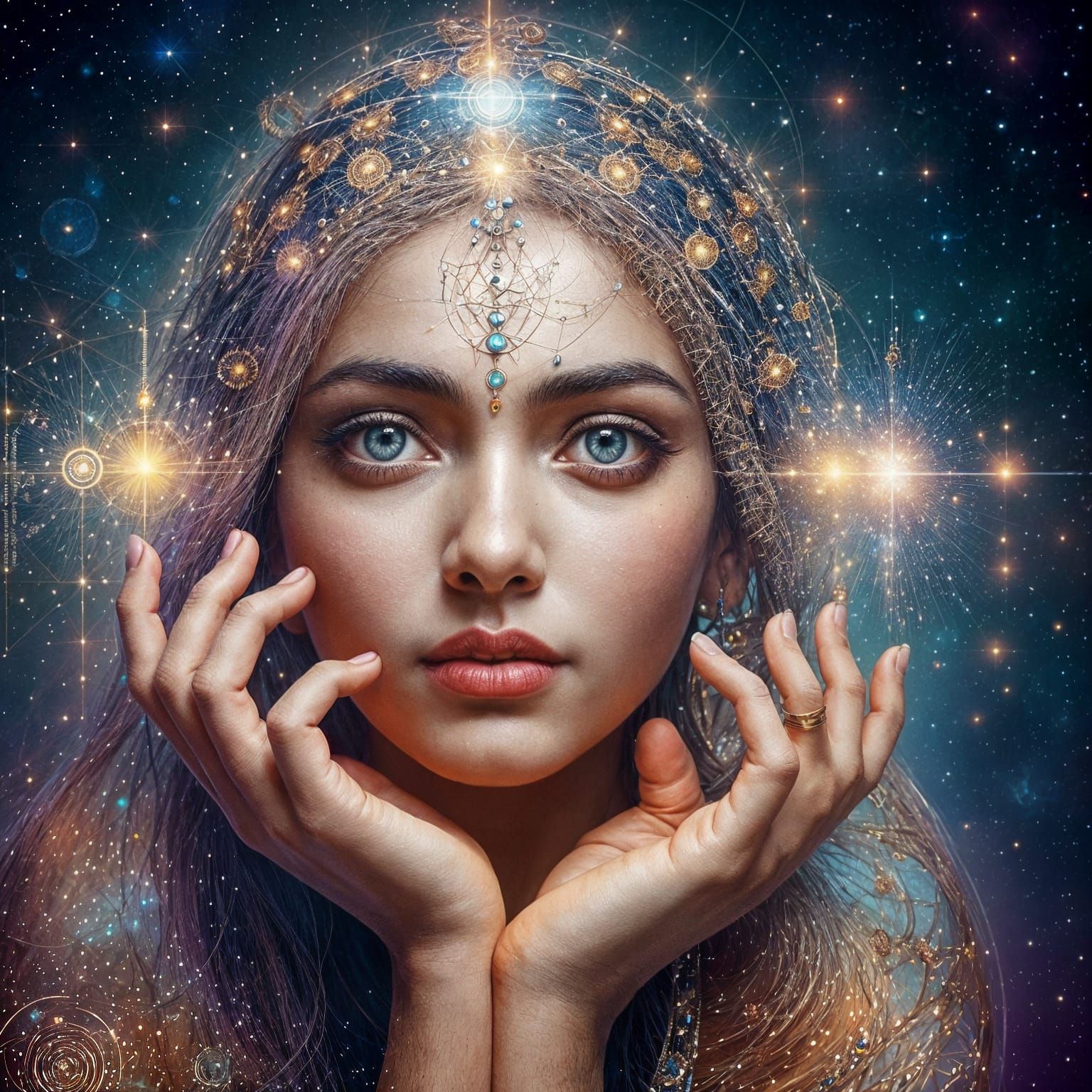 Raja Mandhata Portrait in Ragamala Style