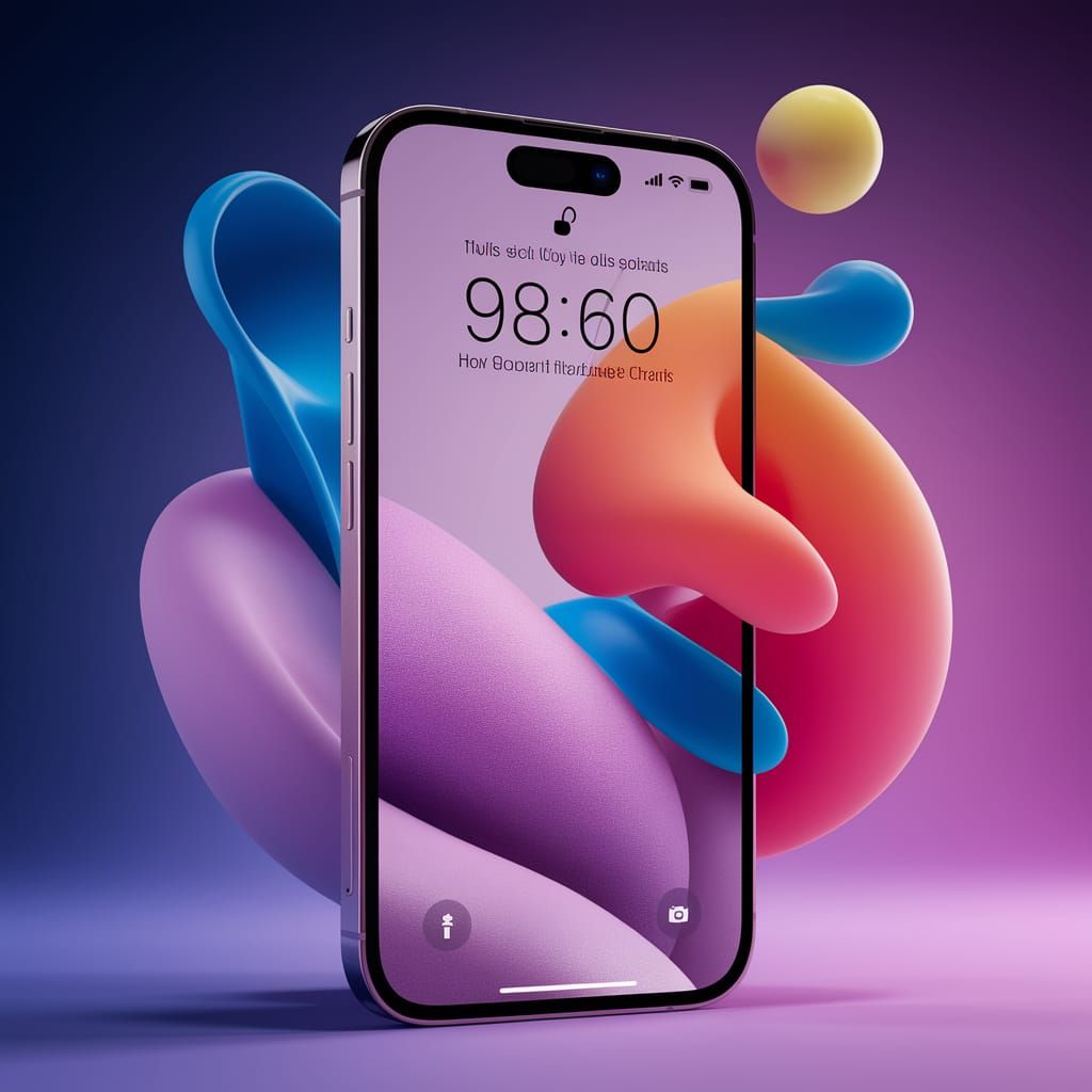 Futuristic Surreal Cellphone Prototype Design