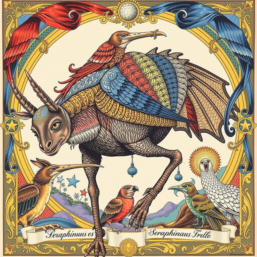 Seraphinianus: An AI Interpretation