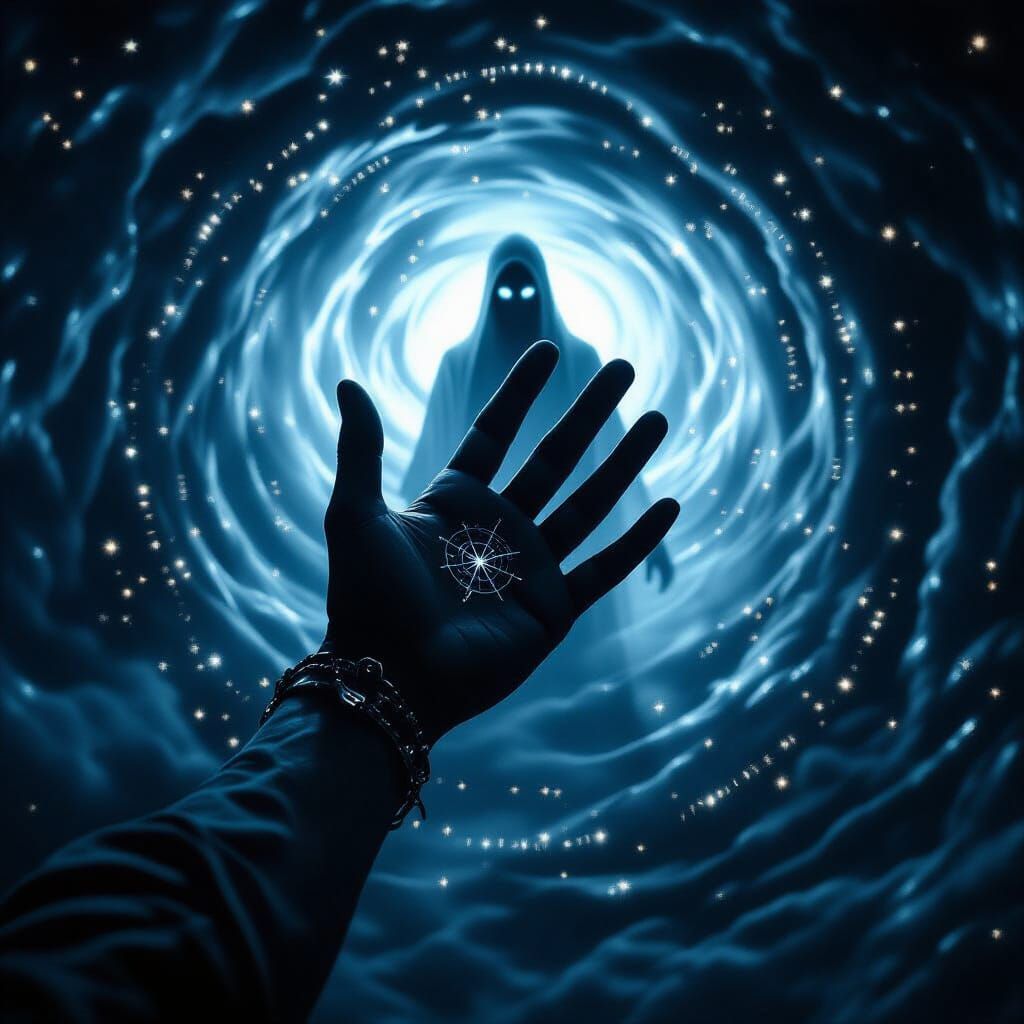 Phantom Figure in Astrological Vortex