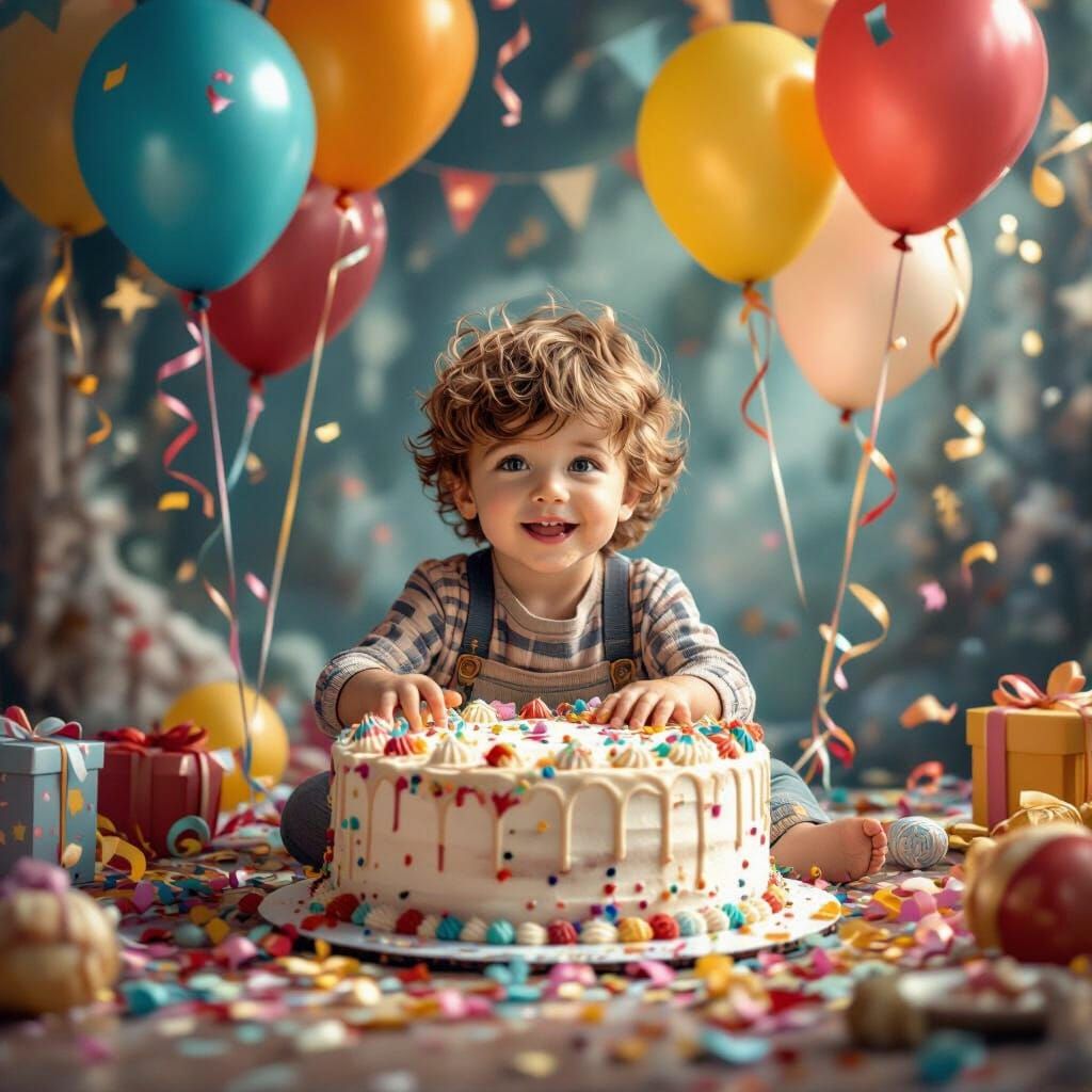 Fantasy Birthday Party for Two-Year-Old Boy