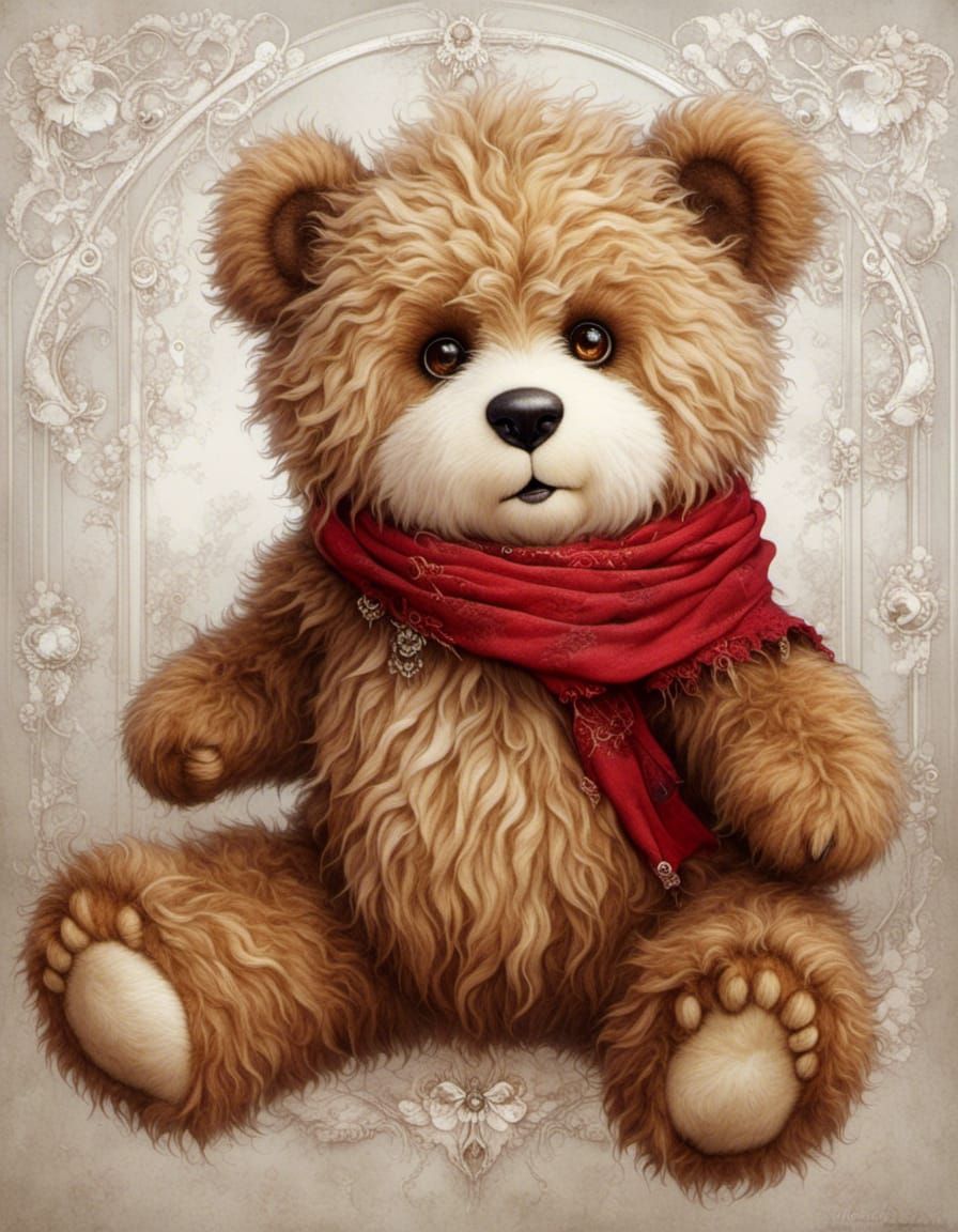 cute teddybear <lora:Teddy:1.0>