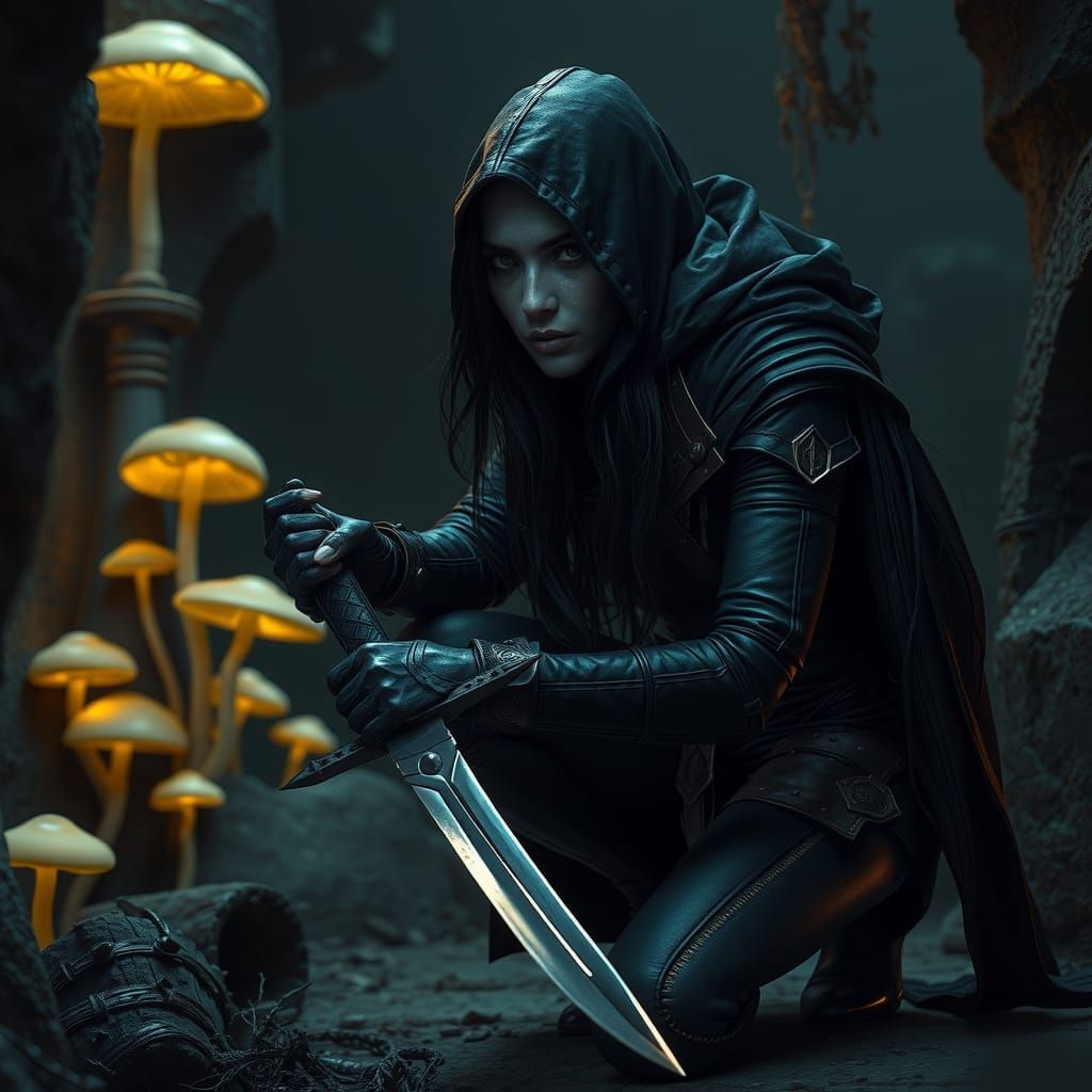 Netherese Assassin Ambush in the Underdark Ruins