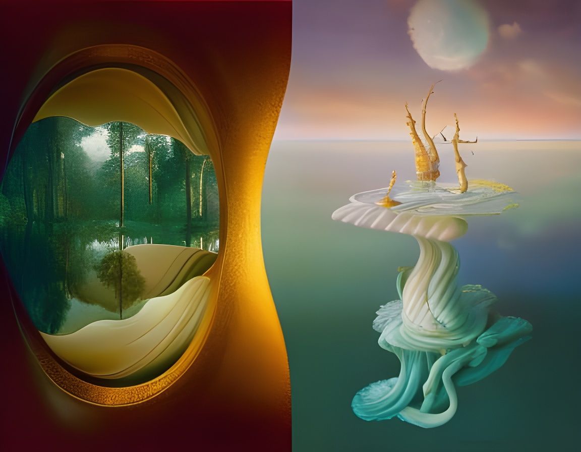 Edge of Universe Infinity Pool Photoillustration