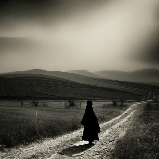 Nosferatu Emerges: Gothic Horror Portrait