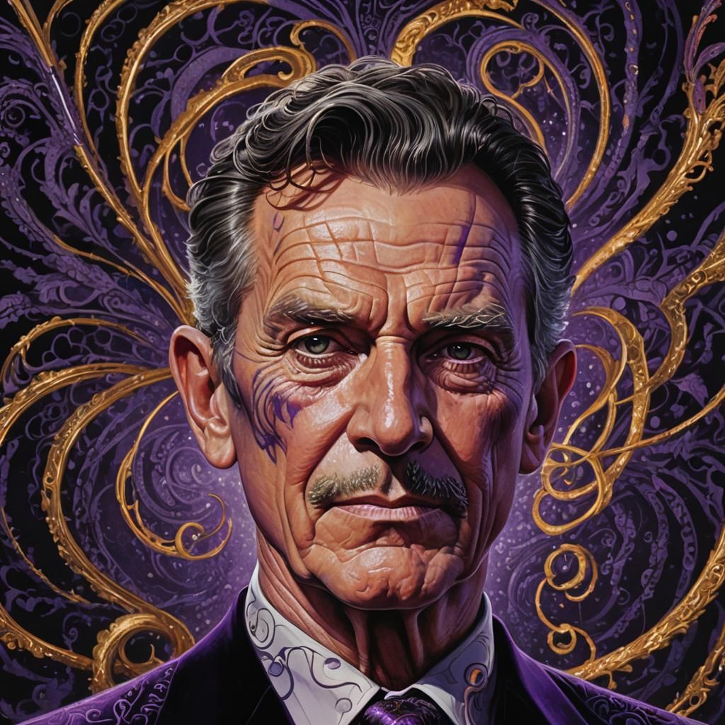 Arachnid Cane Portrait in Hyperrealistic Style