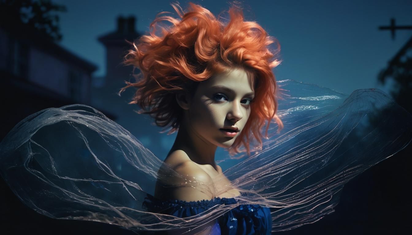 Dreamlike Dancer in Ektachrome Style