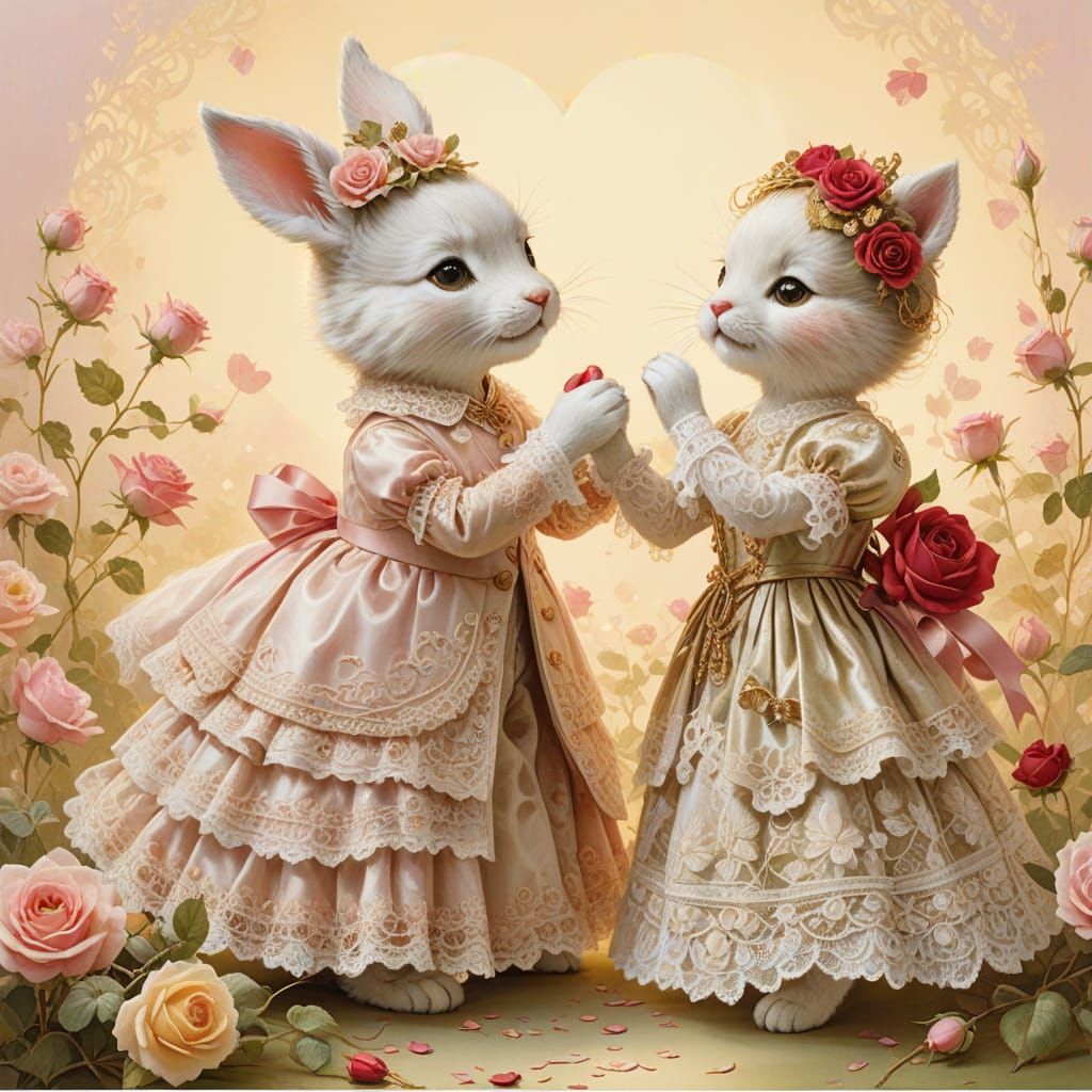 Romantic Bunnies 