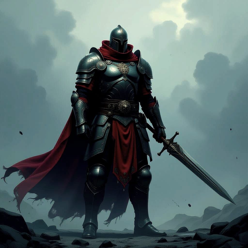 Abstract AI Interpretation of a Challenge