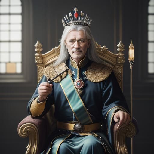 Bolesław Krzywousty: Monarch in Grand Throne Room