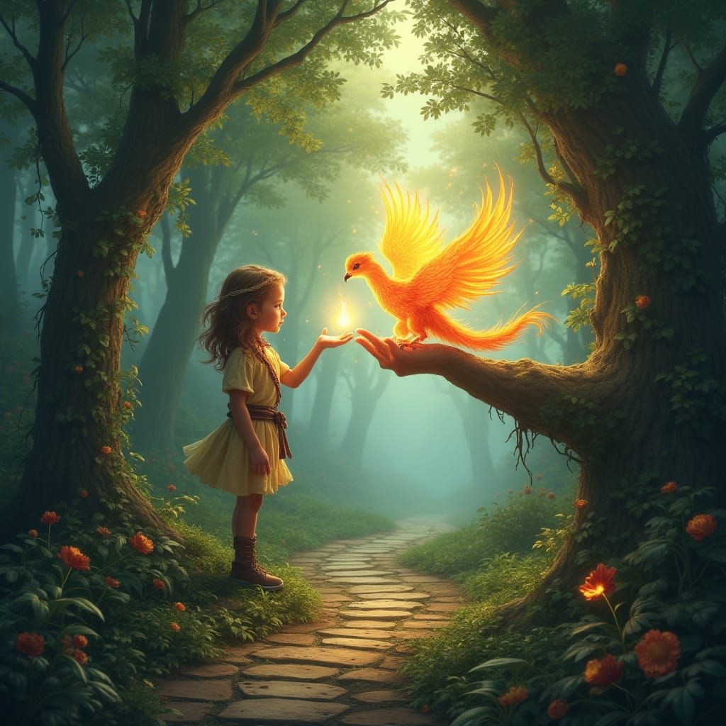 The willow-the-wisp and the phoenix