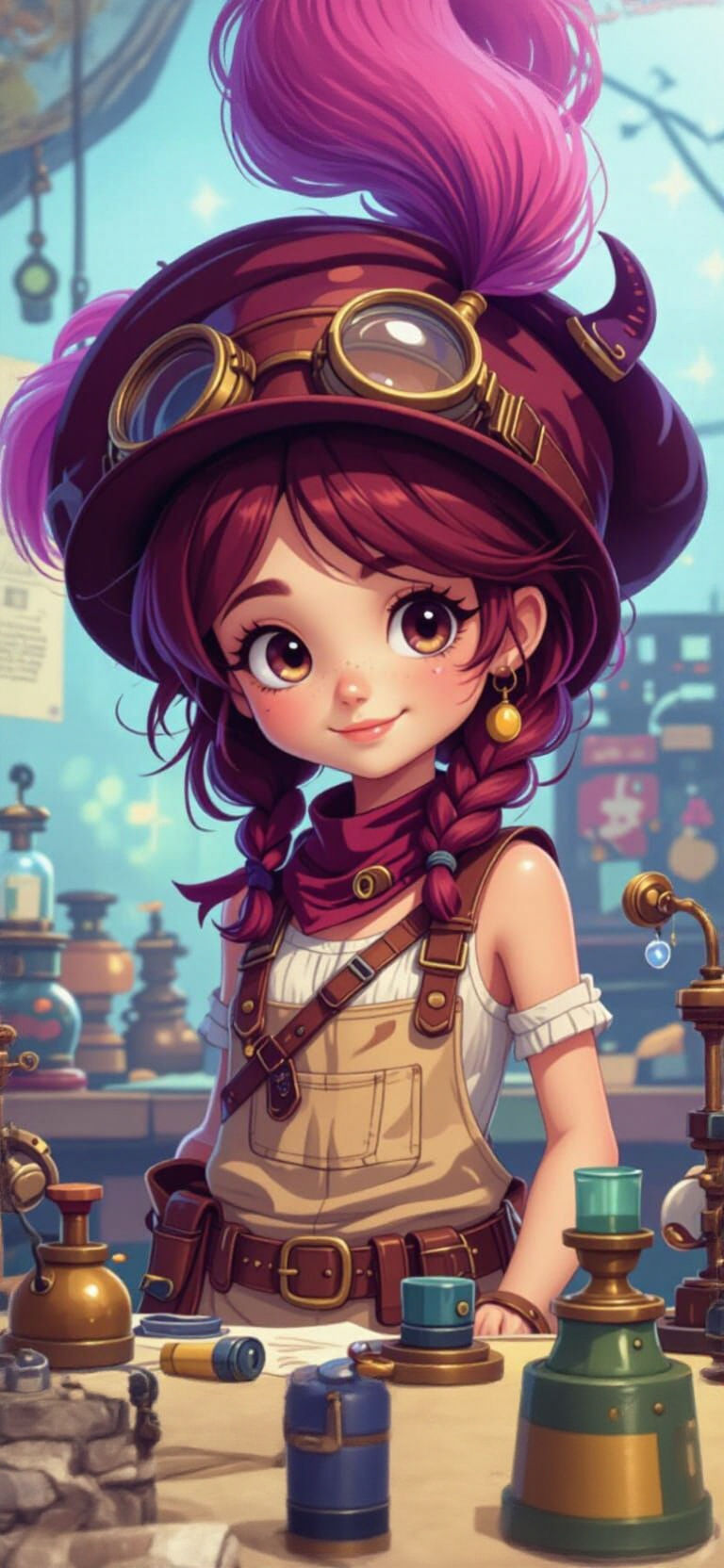 Cute Pixie Inventor