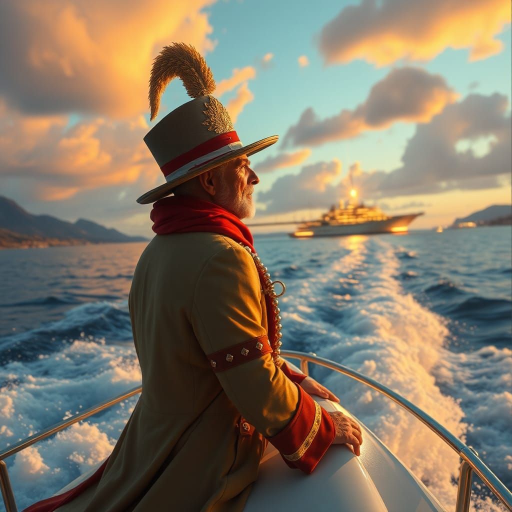 Yachtsman and Zamboni in Xanadu