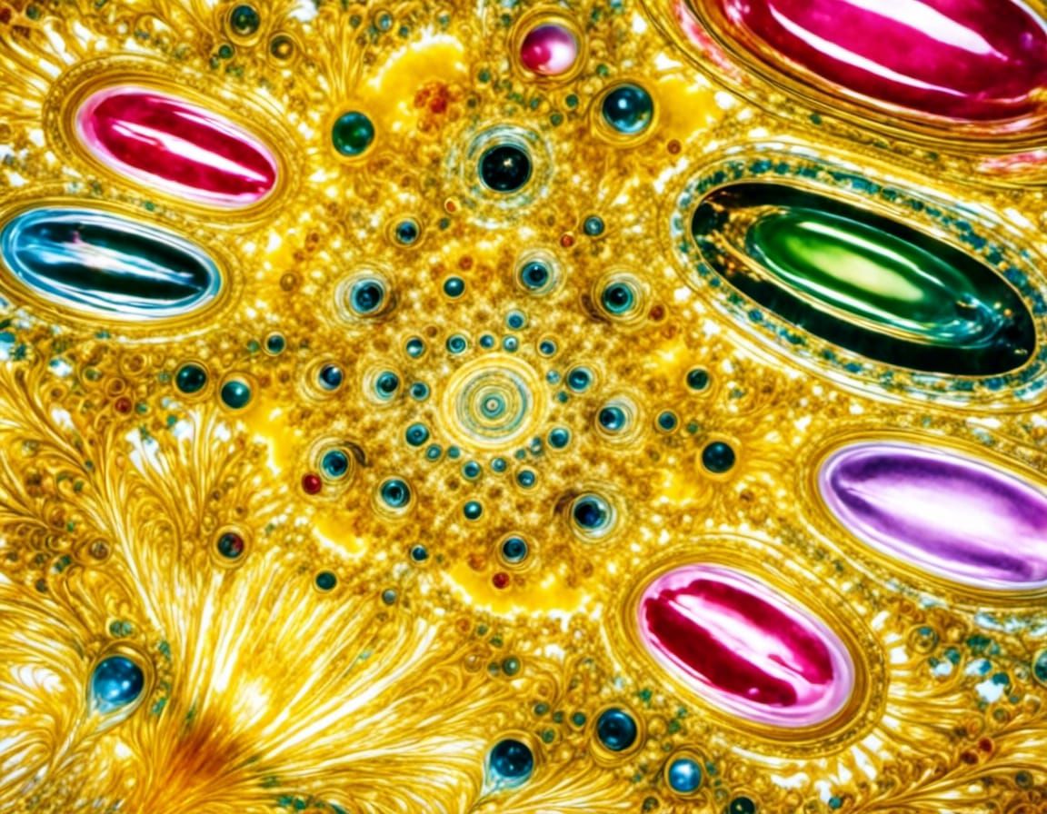 Psychedelic Whirlpool of Defamation: AI-Generated Art