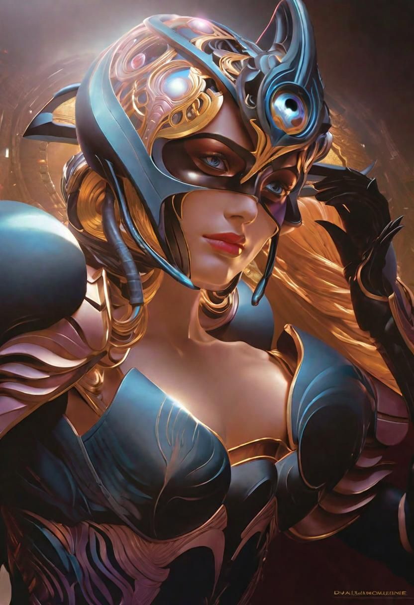 Super heroine costume