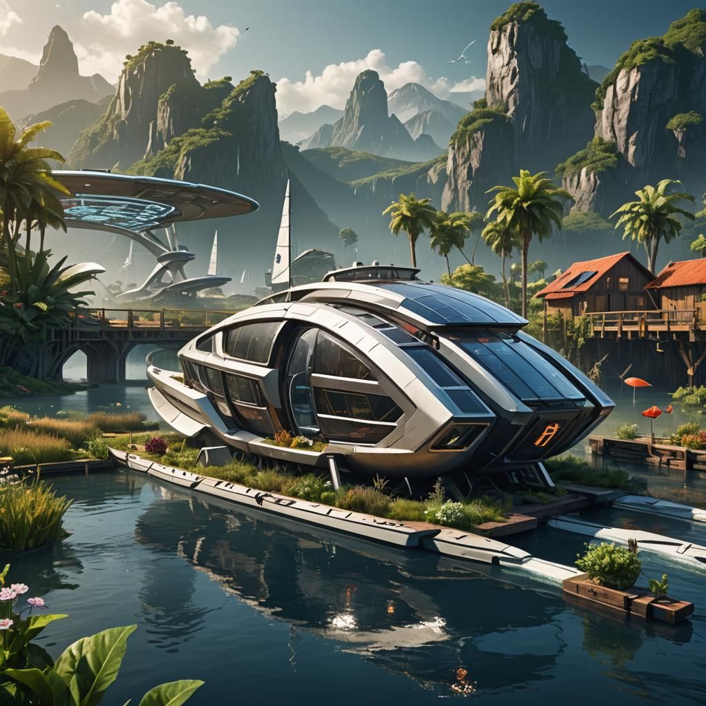 Living on a boat in 2050