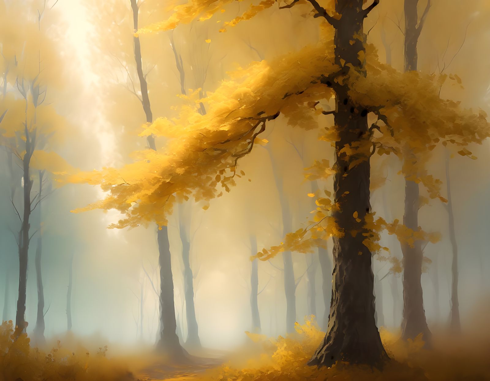 Whispers of the Wind in a Mystical Landscape