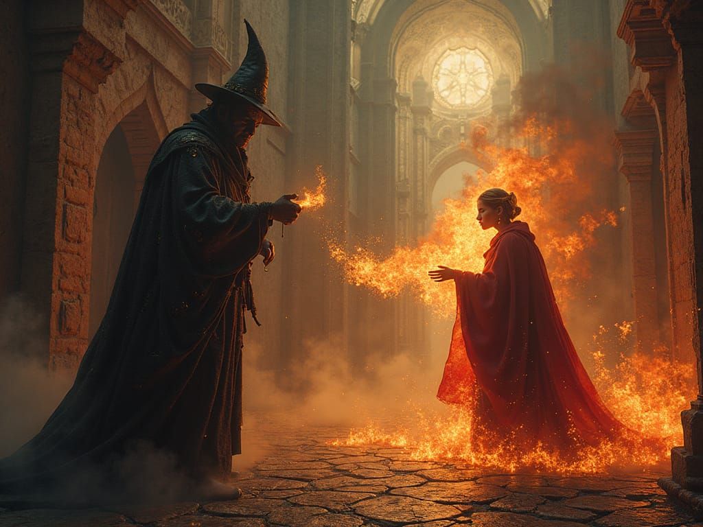 Fire Witch Summoned to Crimson King's Court