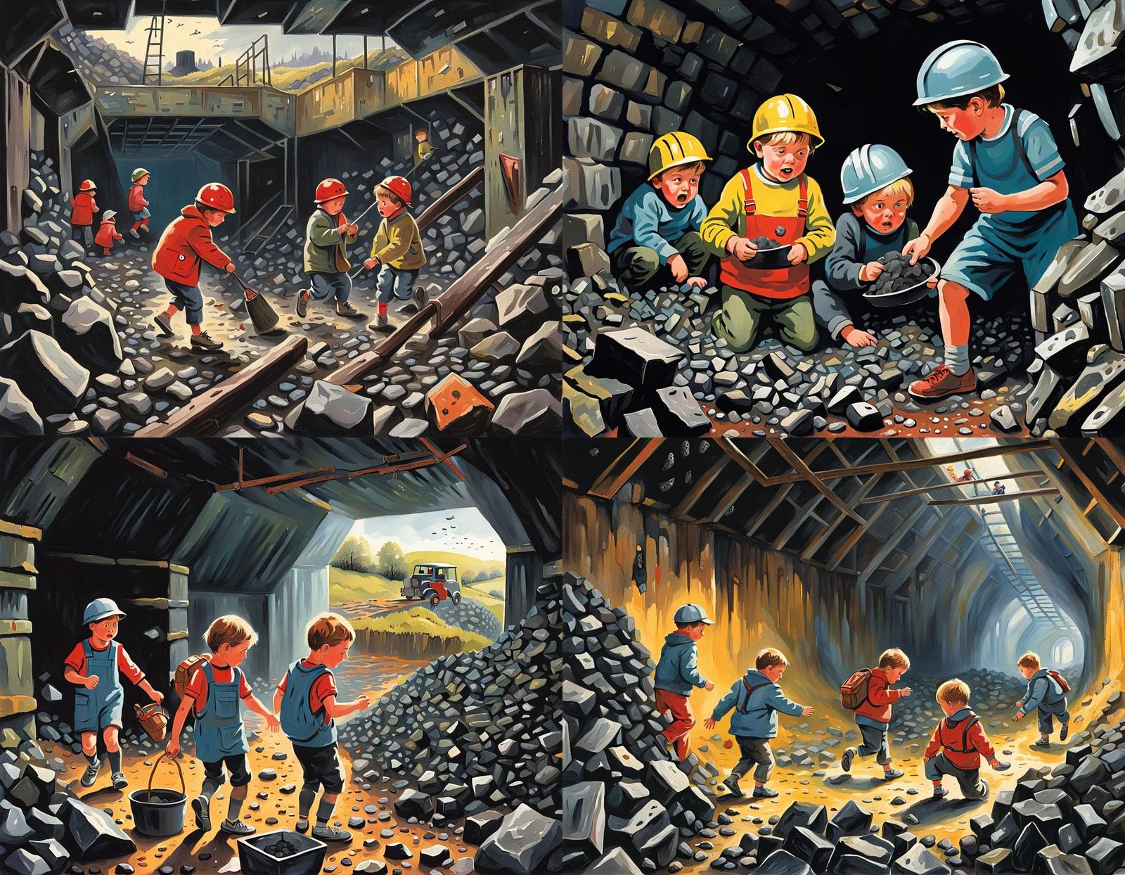 Children Discover Horror in Abandoned Coal Mine