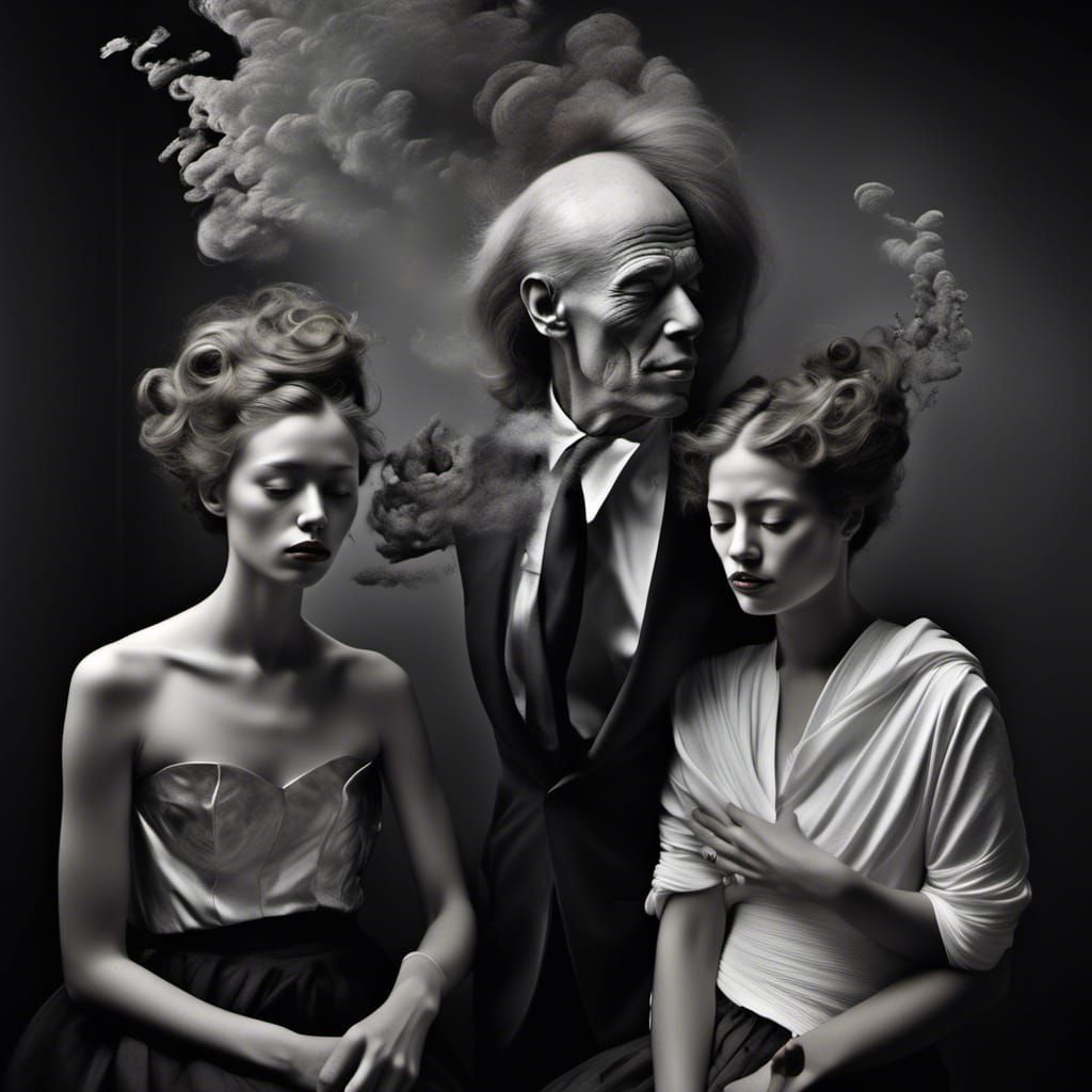 Polychromatic Cityscape: Abstract Blending in Hyperrealism