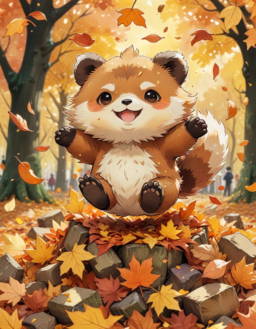 A Tanuki named Pooky