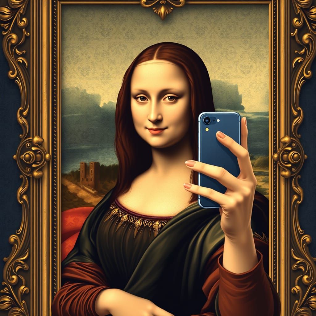 Renaissance Icon Captures Contemporary Moment in Futuristic ...