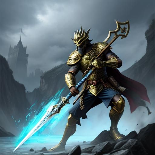 Mystical Weapon Concept Art