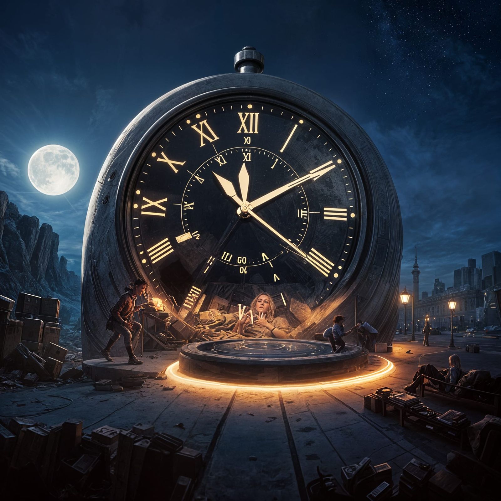 Ethereal Hotel Room: A Haunting Departure