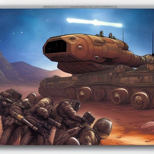Ukrainian Forces Liberate Crimea on Mars in Comic Art