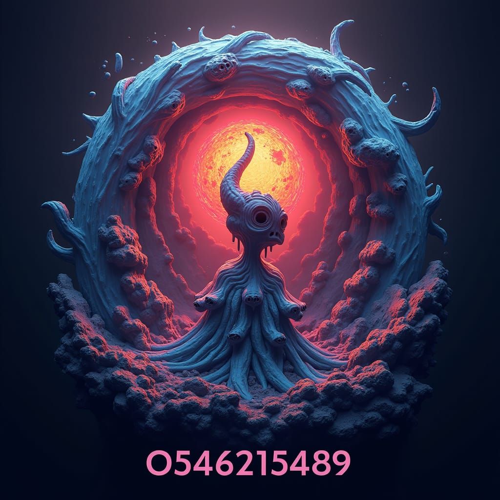 Yehonatan Lugasi Productions Logo in Matte Painting Style