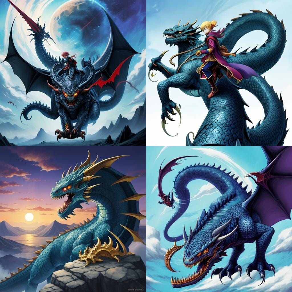 Dragon Claw in Anime Style