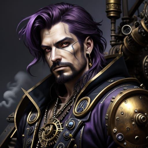 Steampunk Pirate Jesus Christ in Atlantis