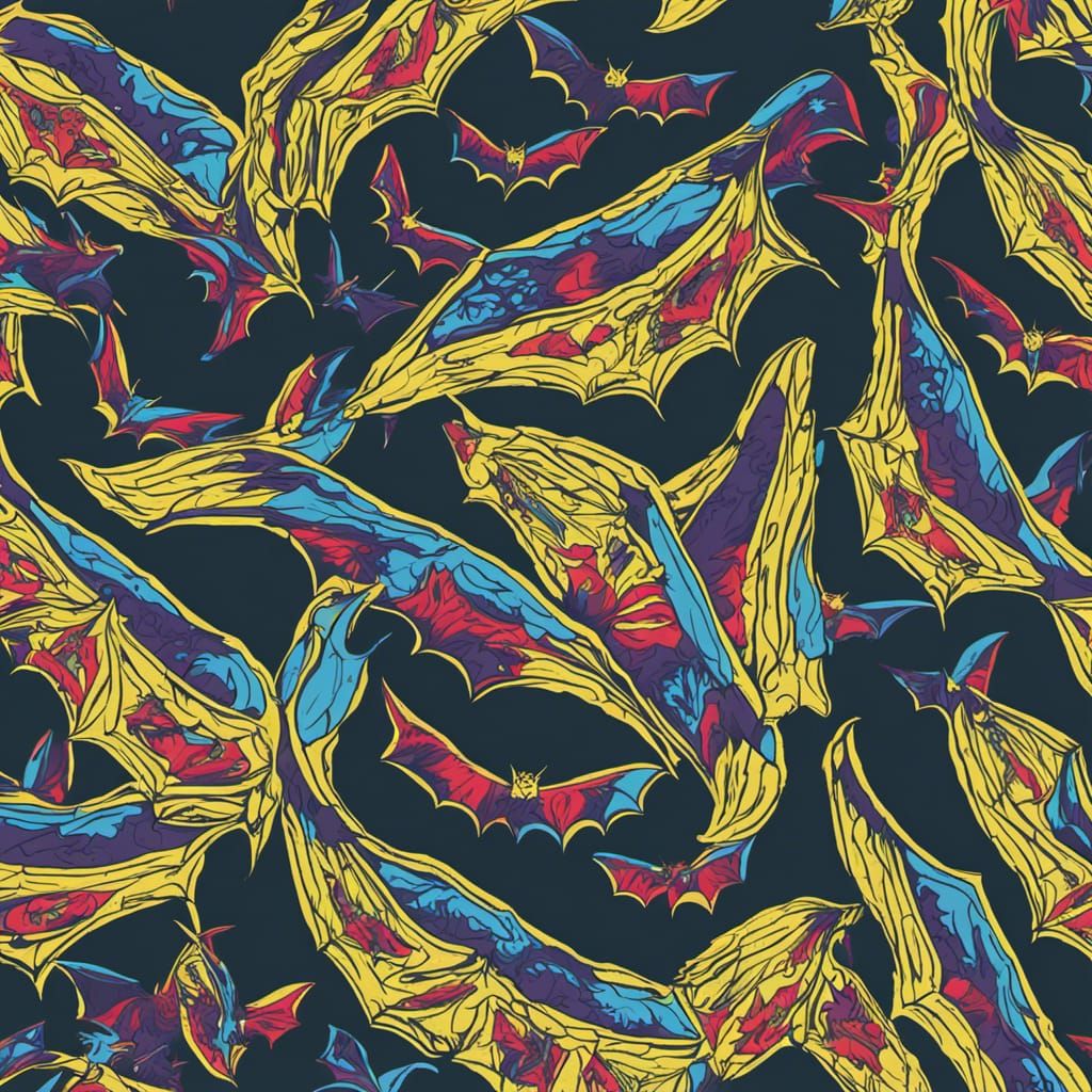 Bats and Bananas in Quasicrystalline Lattice
