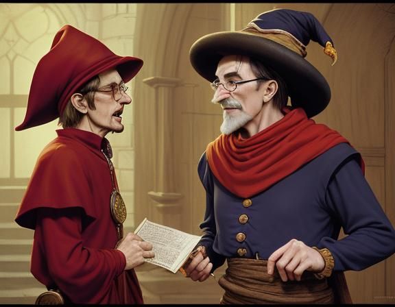 Rincewind Argues with Terry Pratchett
