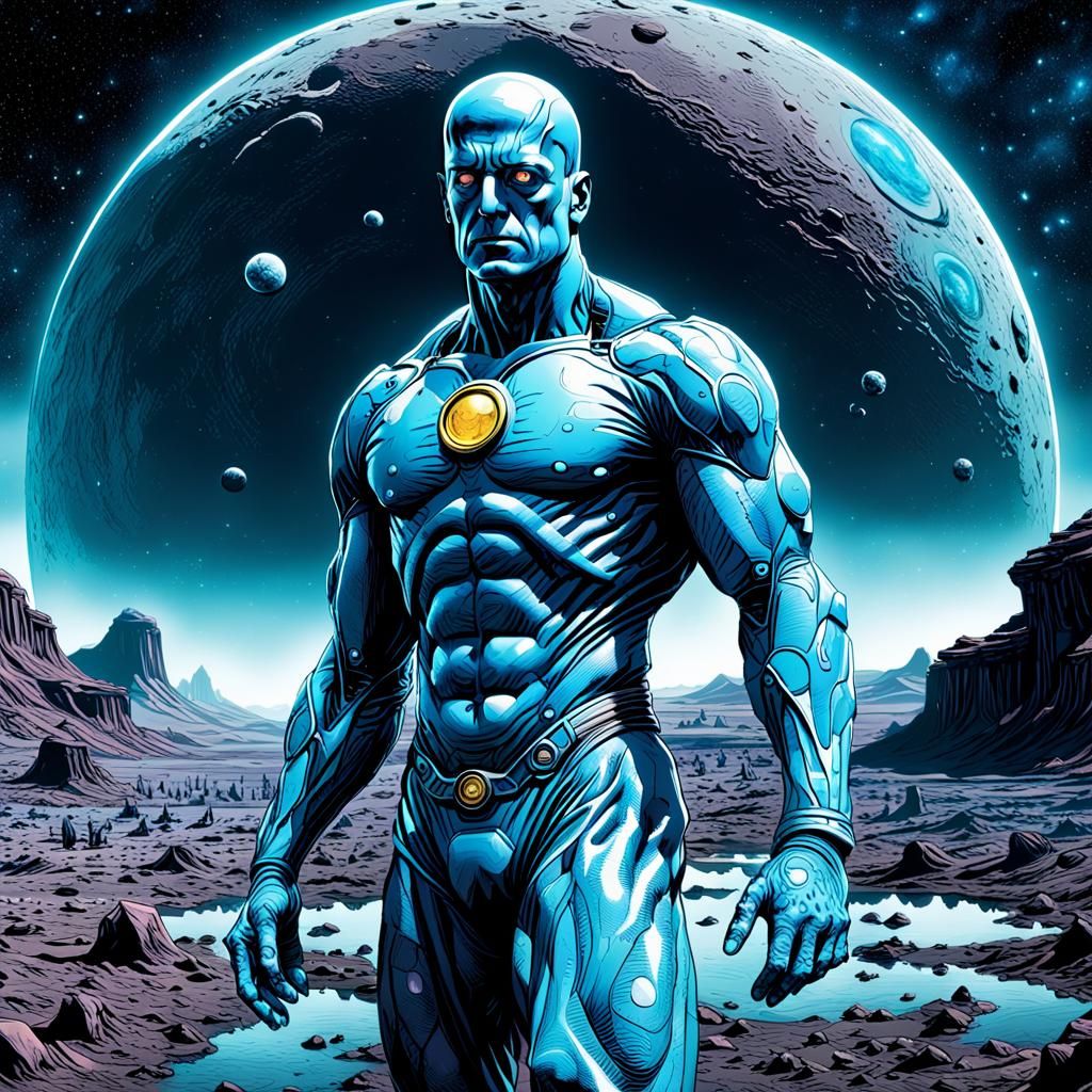 Doctor Manhattan on the moon⚡