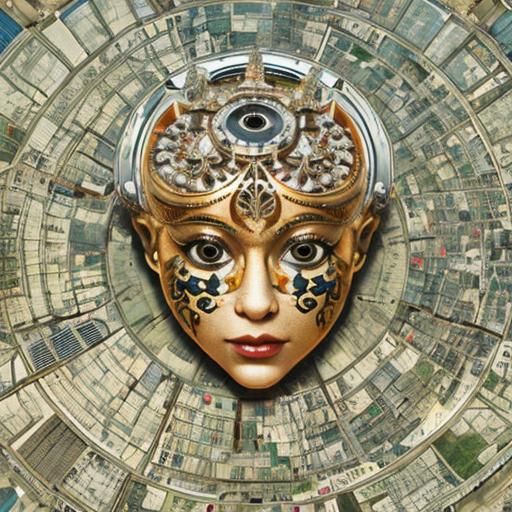 Vibrant Hyperrealistic 3D Render in CGI Style