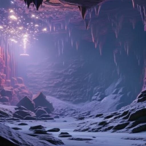 Treasure Cave: Photorealistic Fantasy Art